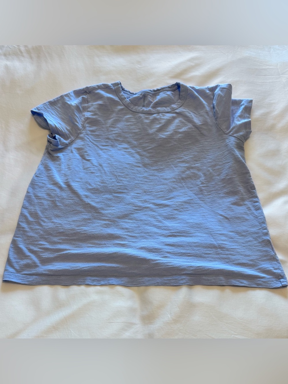 GAP Short Sleeve Tee - Light Periwinkle Blue